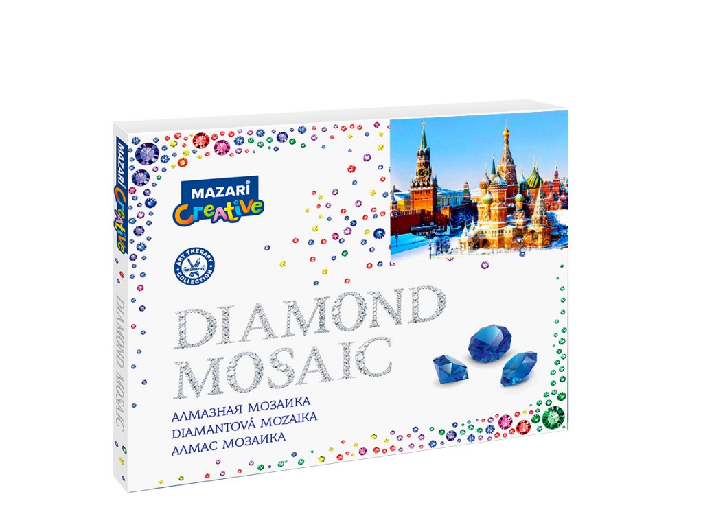 Алмазная мозаика 40*50см Московский кремль Mazari M-10194\12